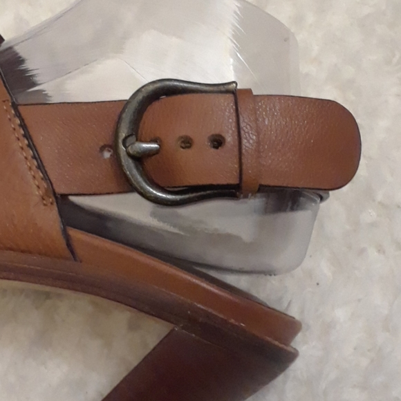 Cole Haan Leather Peep Toe Heels - Picture 13 of 16